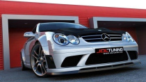 Mercedes CLK W209 (Endast För Me-CLK-209-Black-F1 Front) Frontläpp / Frontsplitter Maxton Design